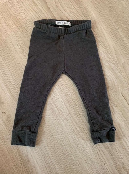 Haven kids 6-12month leggings bamboo canadian made , Kids 12 Month (9-12M)