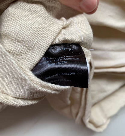 Linen Sakura Bloom gold ring sling baby carrier Retails $175