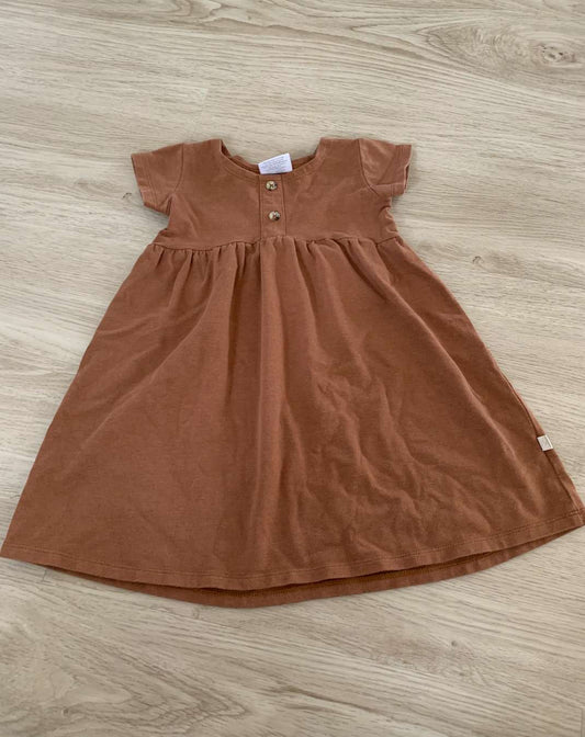 Jax & Lennon bamboo empire waist dress 6-12m, Kids 12 Month (9-12M)