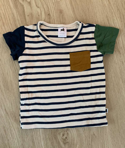 Little & Lively striped top 0-6m, Kids 6 Month (3-6M)