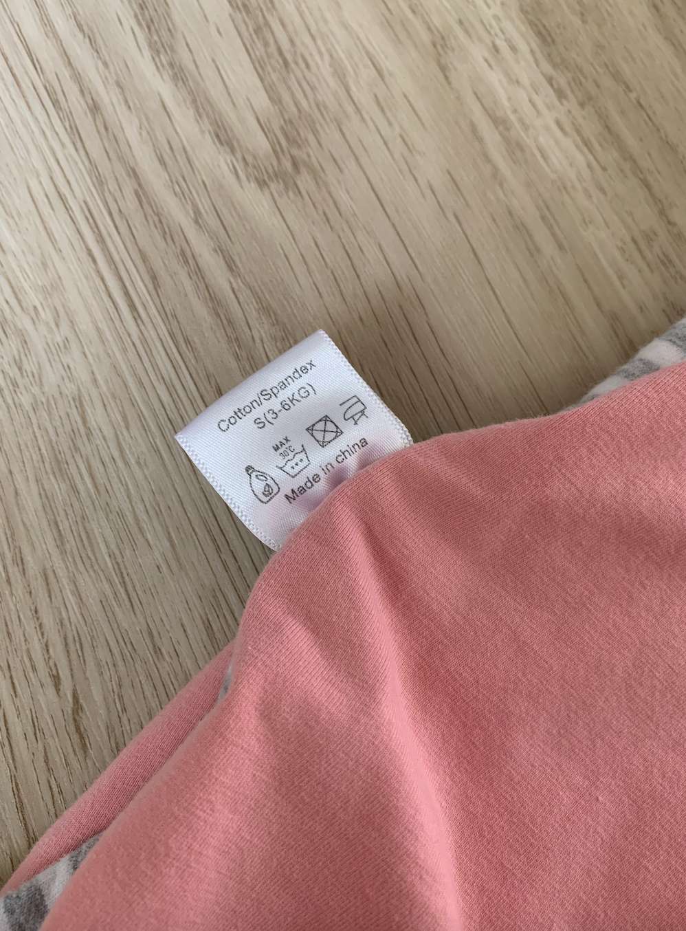 Pink insular sleep sack swaddle - small- 3-6kg , 0-3 Months (Newborn)