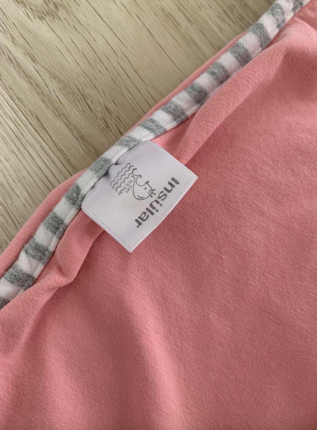 Pink insular sleep sack swaddle - small- 3-6kg , 0-3 Months (Newborn)