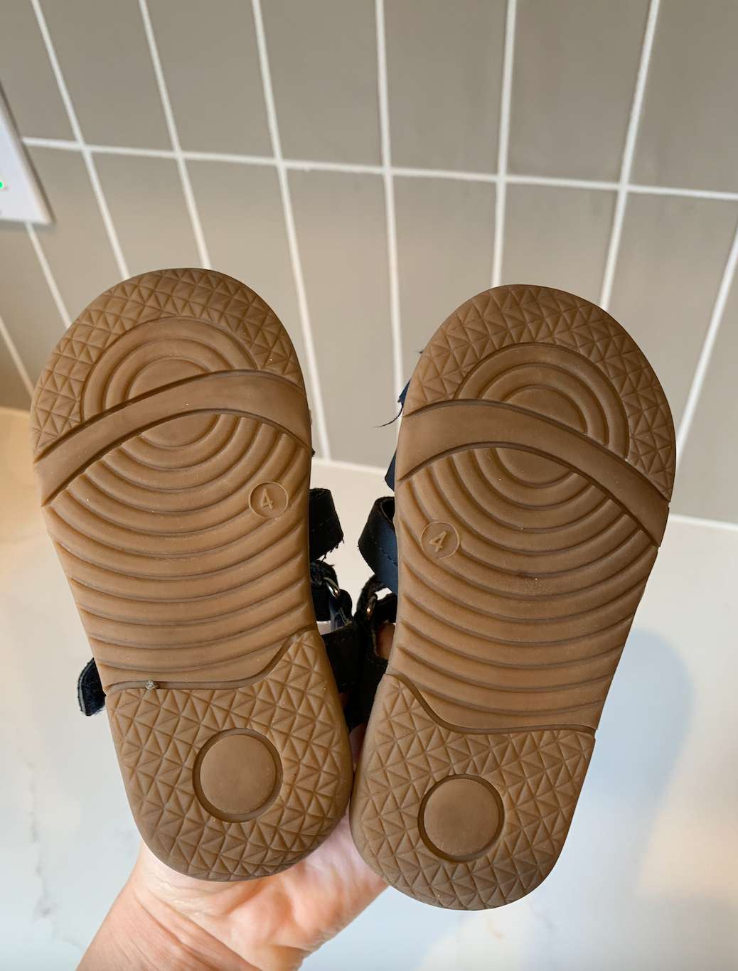 C4 Blue Sandals , Shoes 4 (Baby: 0-12 mth)