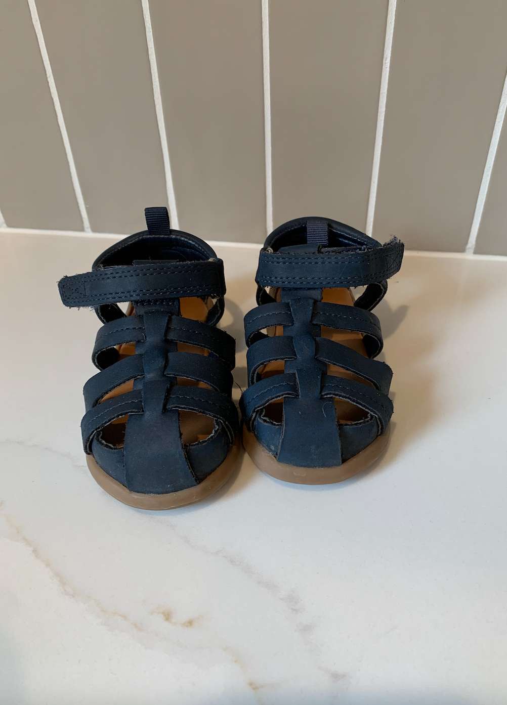 C4 Blue Sandals , Shoes 4 (Baby: 0-12 mth)
