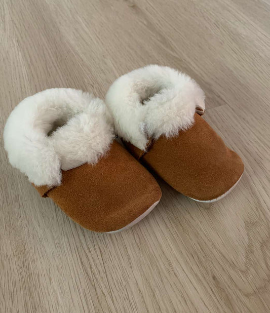 Heyfolks soft warm slipper sherpa shoe C3, Shoes 3 (Baby: 0-12 mth)