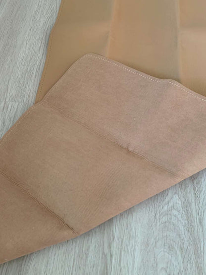 Ava & Oliver faux leather change mat- caramel colour