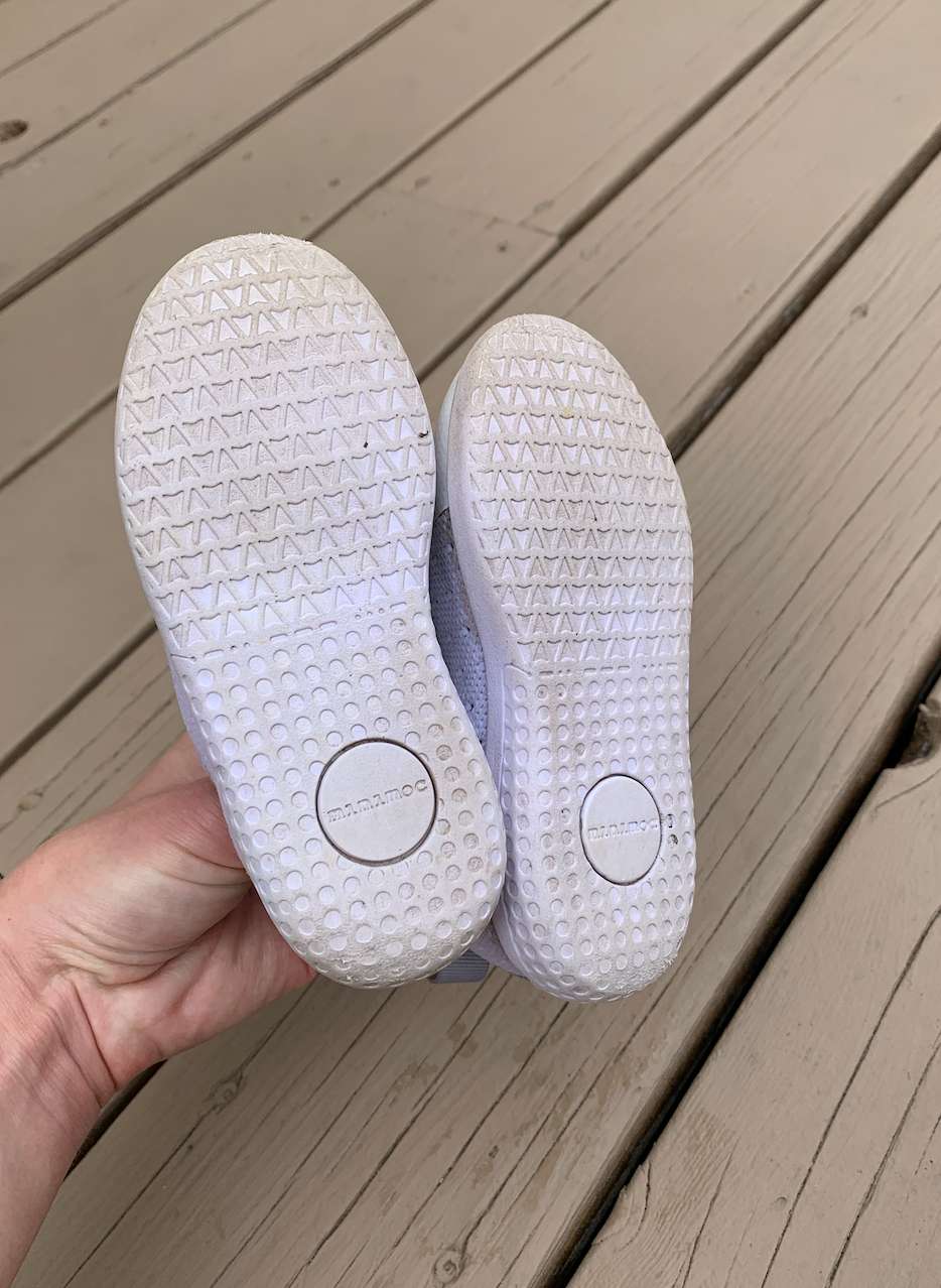 Heyfolks C7 white voyagers **mark to side , Shoes 7 (Walkers:12-24 mth)