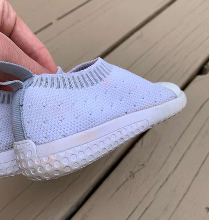 Heyfolks C7 white voyagers **mark to side , Shoes 7 (Walkers:12-24 mth)