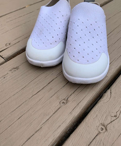 Heyfolks C6 white voyagers , Shoes 6 (Walkers:12-24 mth)