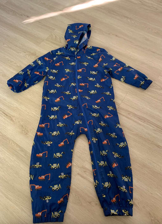 Digger/Construction 5T rainsuit shell, Kids 5/5T (extra small)