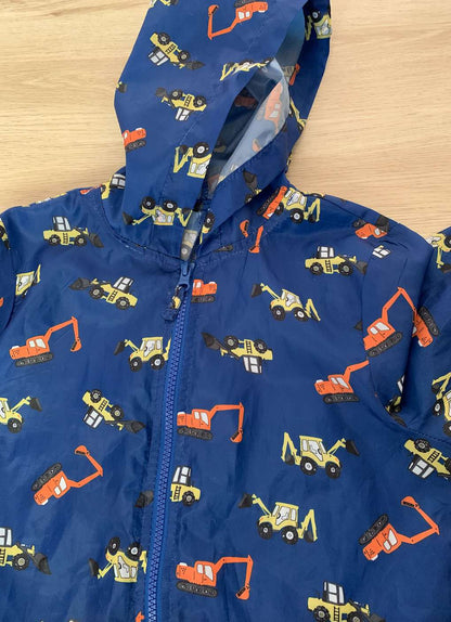 Digger/Construction 5T rainsuit shell, Kids 5/5T (extra small)