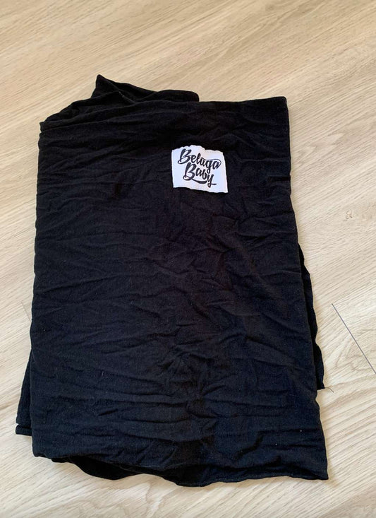 The Sawyer Beluga Baby black wrap Retails $95 Made in Canada