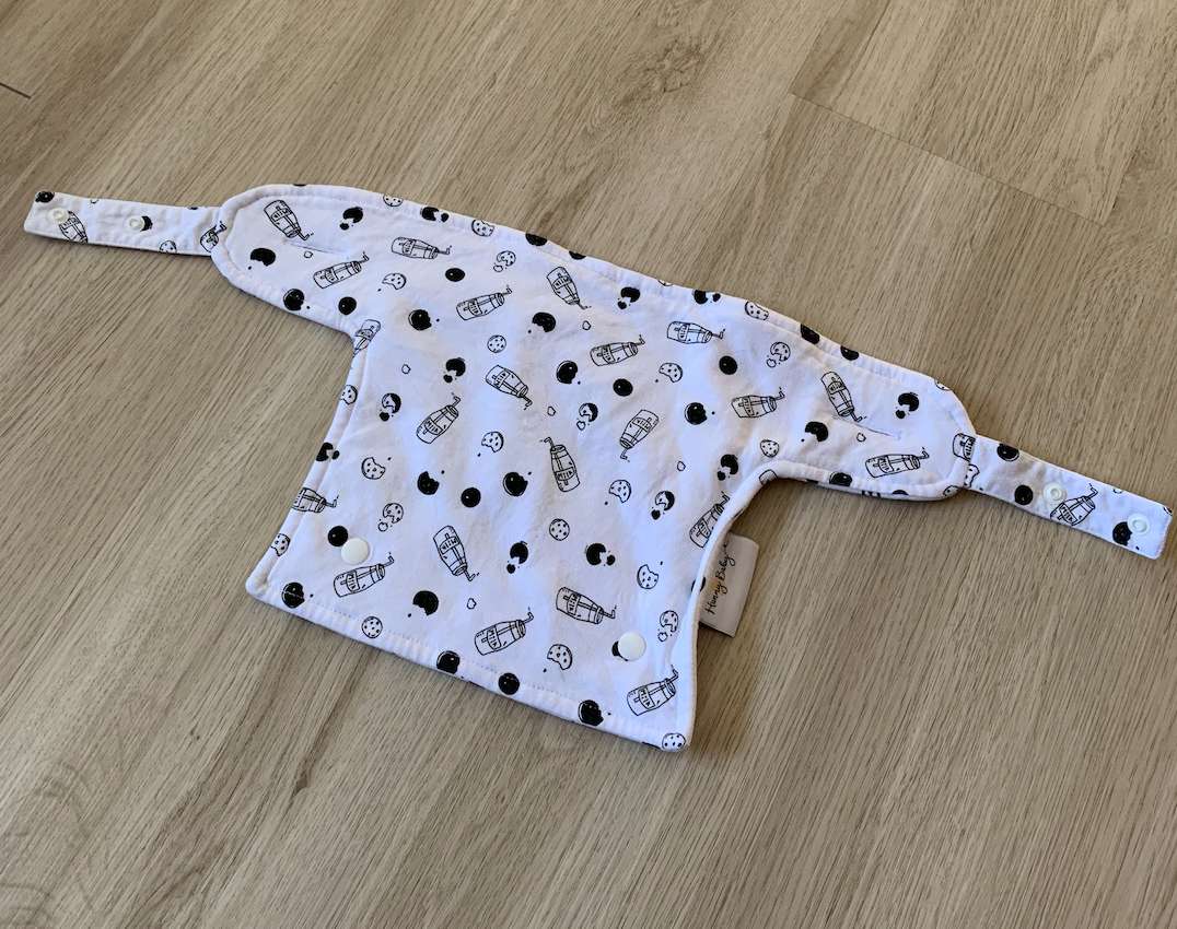 Hunny Baby Baby Carrier Drool Chew Pads reversible