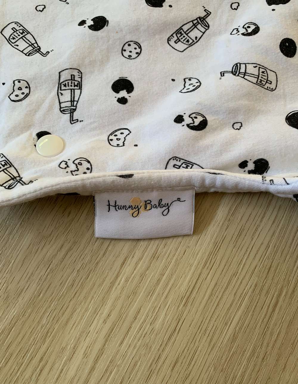 Hunny Baby Baby Carrier Drool Chew Pads reversible