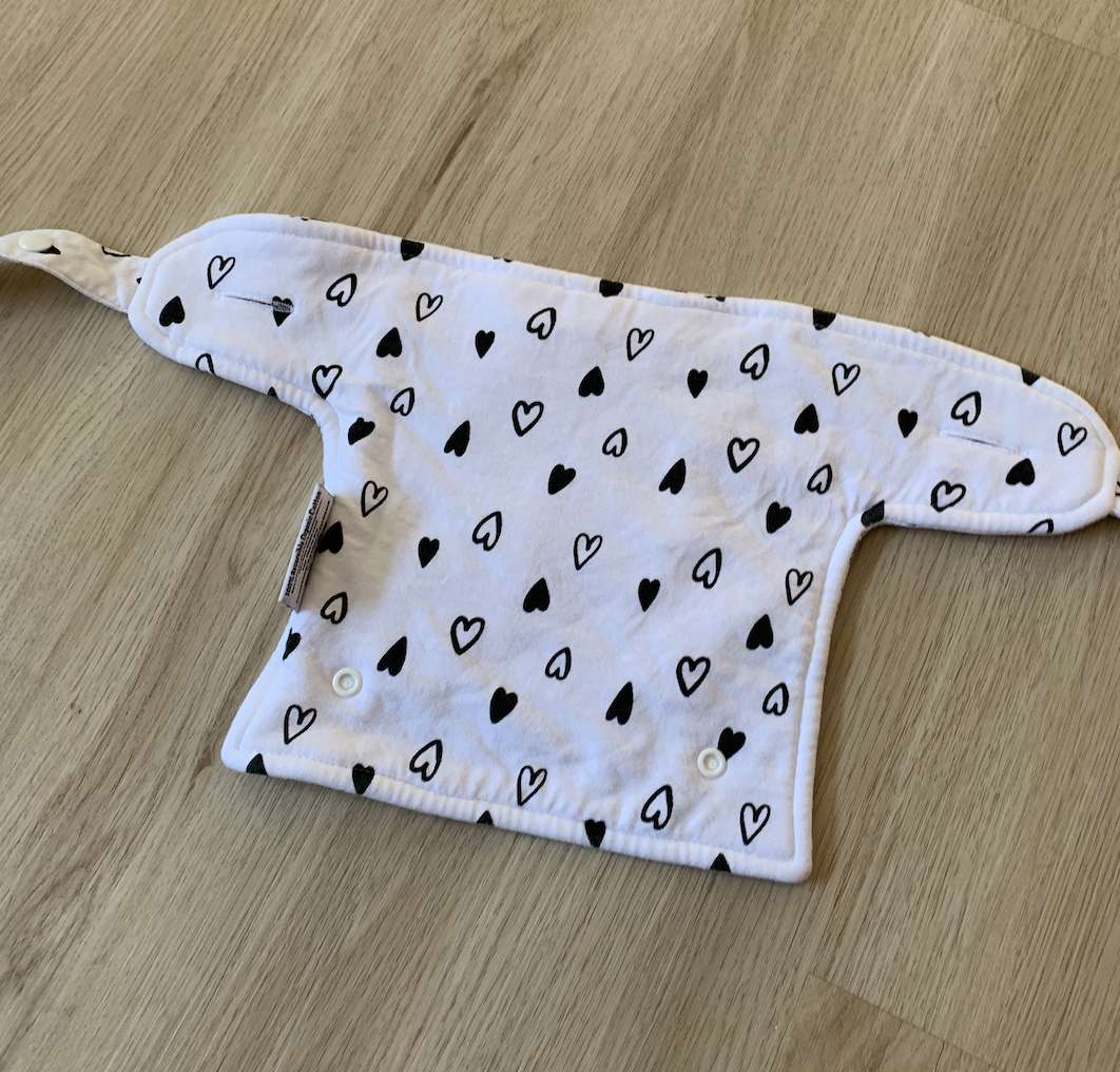 Hunny Baby Baby Carrier Drool Chew Pads reversible