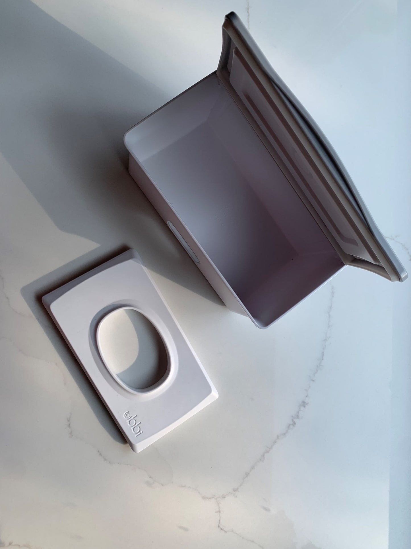 Ubbi reusable wipe container