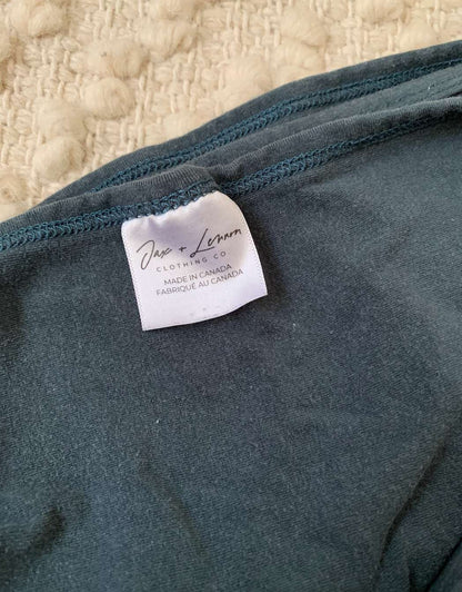 Jax & Lennon blue everything baby bamboo blanket