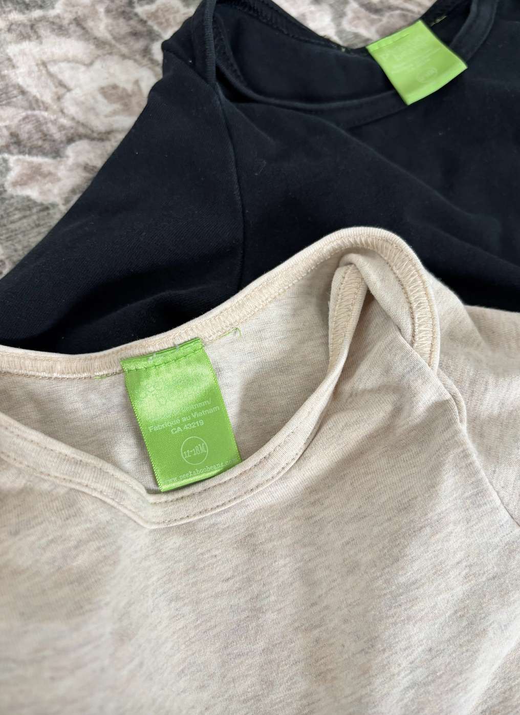 Peekaboo Beans top lot (6-12m/12-18m), Kids 12 Month (9-12M)