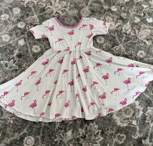 Kyte baby 18-24m flamingo swing dress; Retails $53, Kids 24 Month (18-24M)