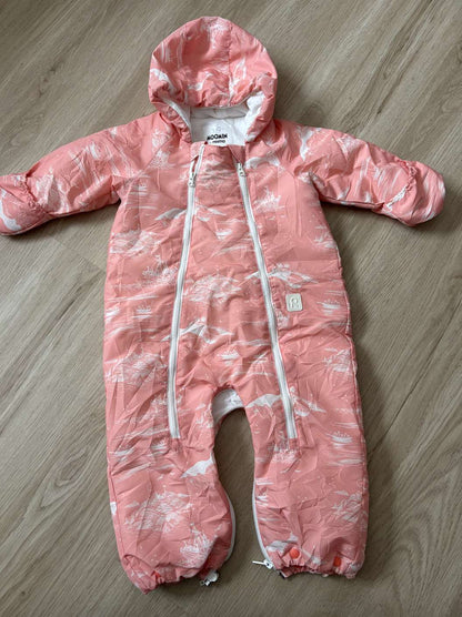 Reima Moomin Dalen Overall (Soft peach) size 68/74cm, Kids 12 Month (9-12M)