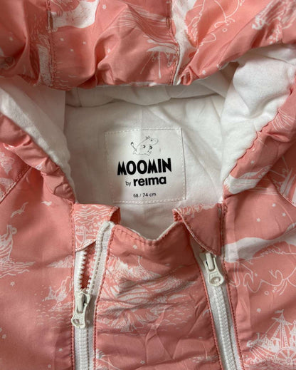 Reima Moomin Dalen Overall (Soft peach) size 68/74cm, Kids 12 Month (9-12M)
