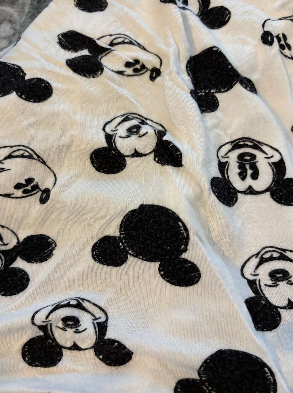 Milksnob Mickey Mouse change pad cover; Retails $45