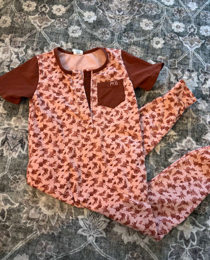 Peekaboo Beans romper Size 3 , Kids 3T