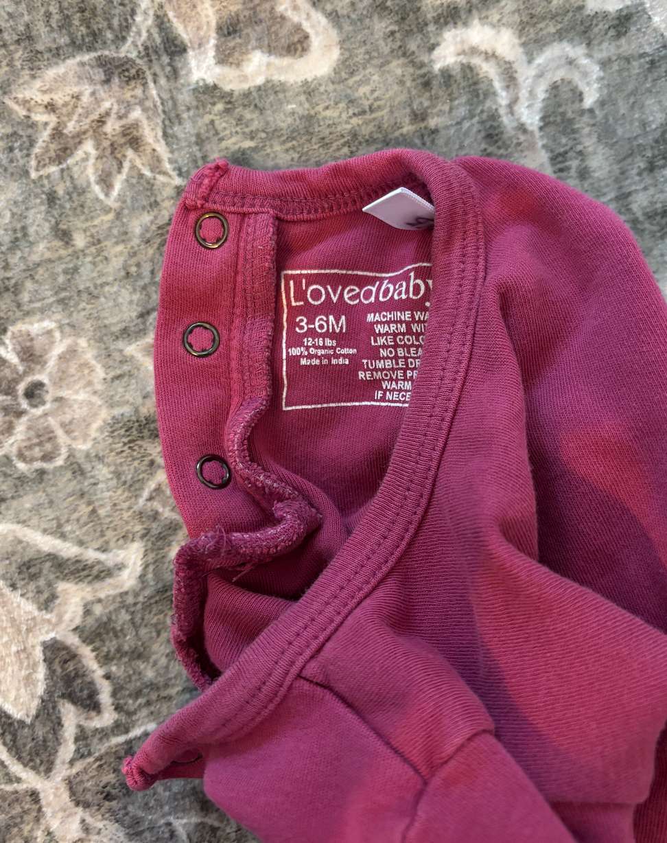 L'oved baby; Radishing romper , Kids 6 Month (3-6M)