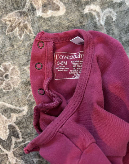 L'oved baby; Radishing romper , Kids 6 Month (3-6M)