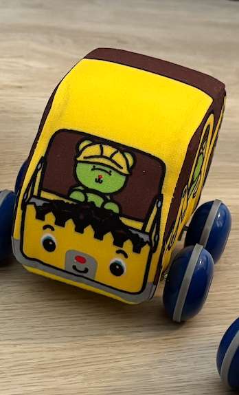 Melissa & Doug soft pull back vehicles; Retails $45