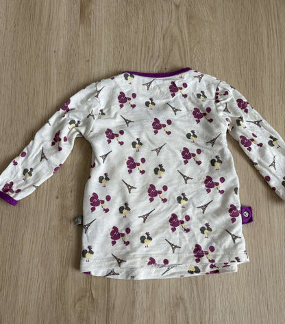 Kyte baby Kimono retired print La France 3-6m, Kids 6 Month (3-6M)
