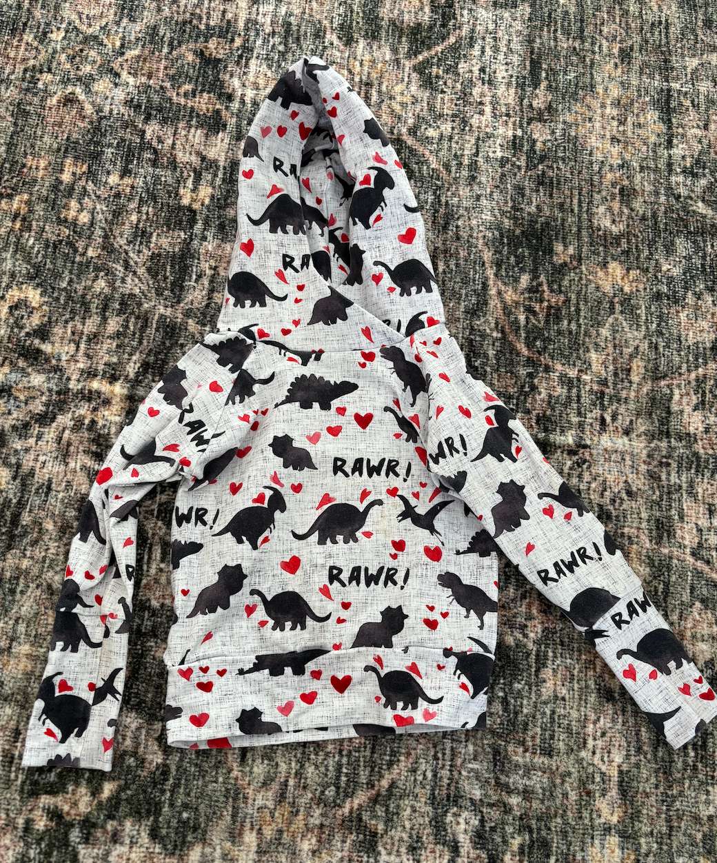 Wallace & Emerson Dino sweater , Kids 3T