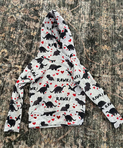 Wallace & Emerson Dino sweater , Kids 3T
