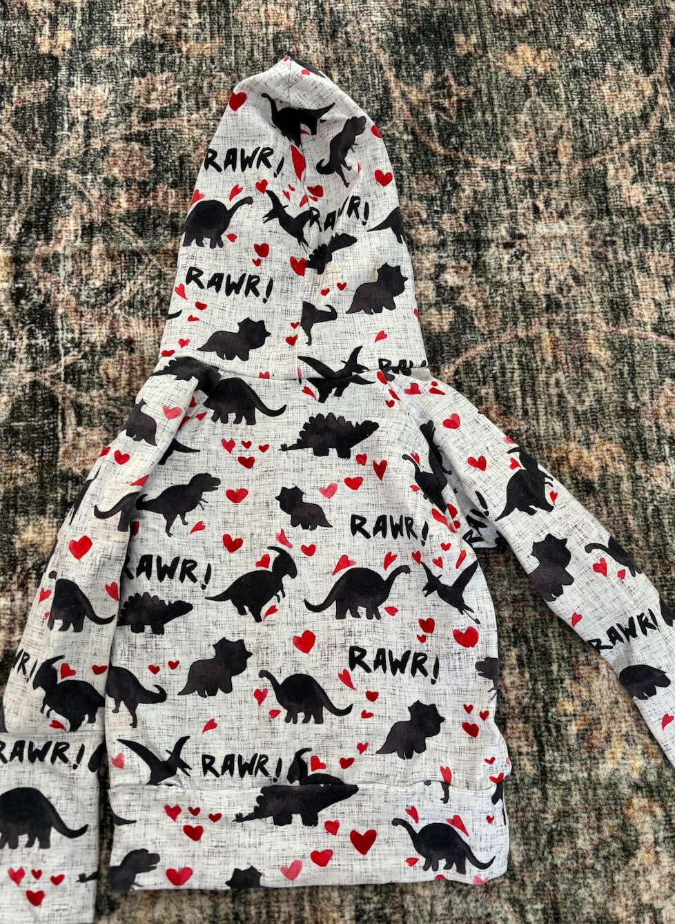 Wallace & Emerson Dino sweater , Kids 3T