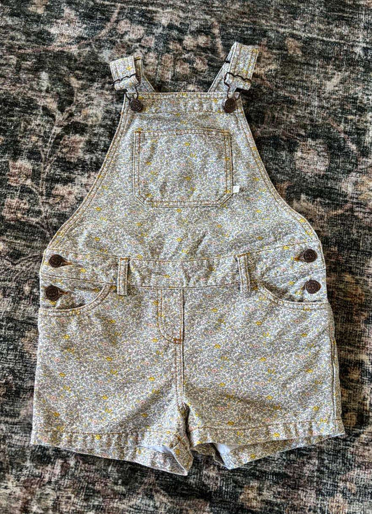 Bonpoint floral dungarees/ overalls; Retails $350 , Kids 6/6X