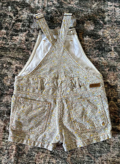 Bonpoint floral dungarees/ overalls; Retails $350 , Kids 6/6X