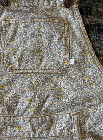 Bonpoint floral dungarees/ overalls; Retails $350 , Kids 6/6X