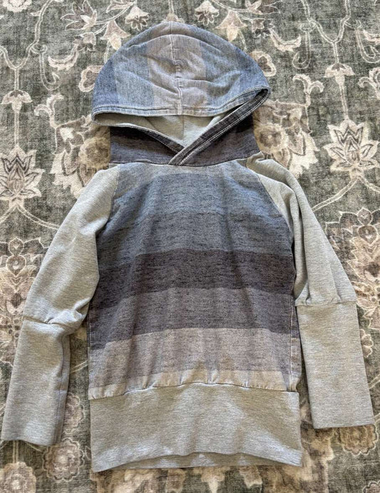 Small shop grow with me sweater; striped , Kids 2T