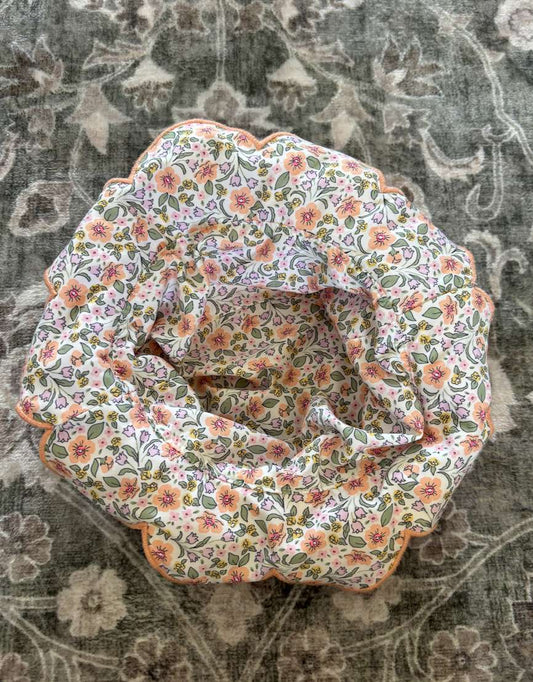 Floral reversible bucket hat