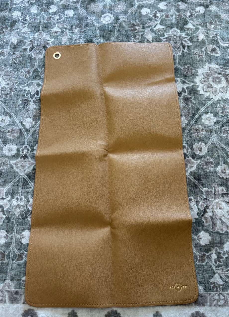 Bek & Jet (little & lively) faux leather change mat