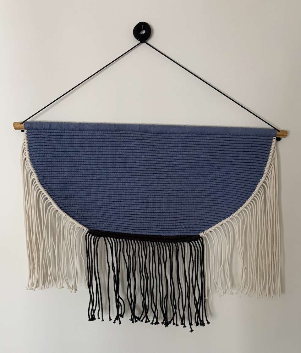 Macrame wall hanging for nursery/decor