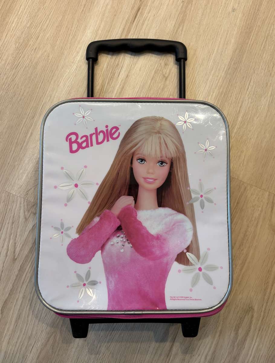 Vintage Barbie Carryon Suitcase