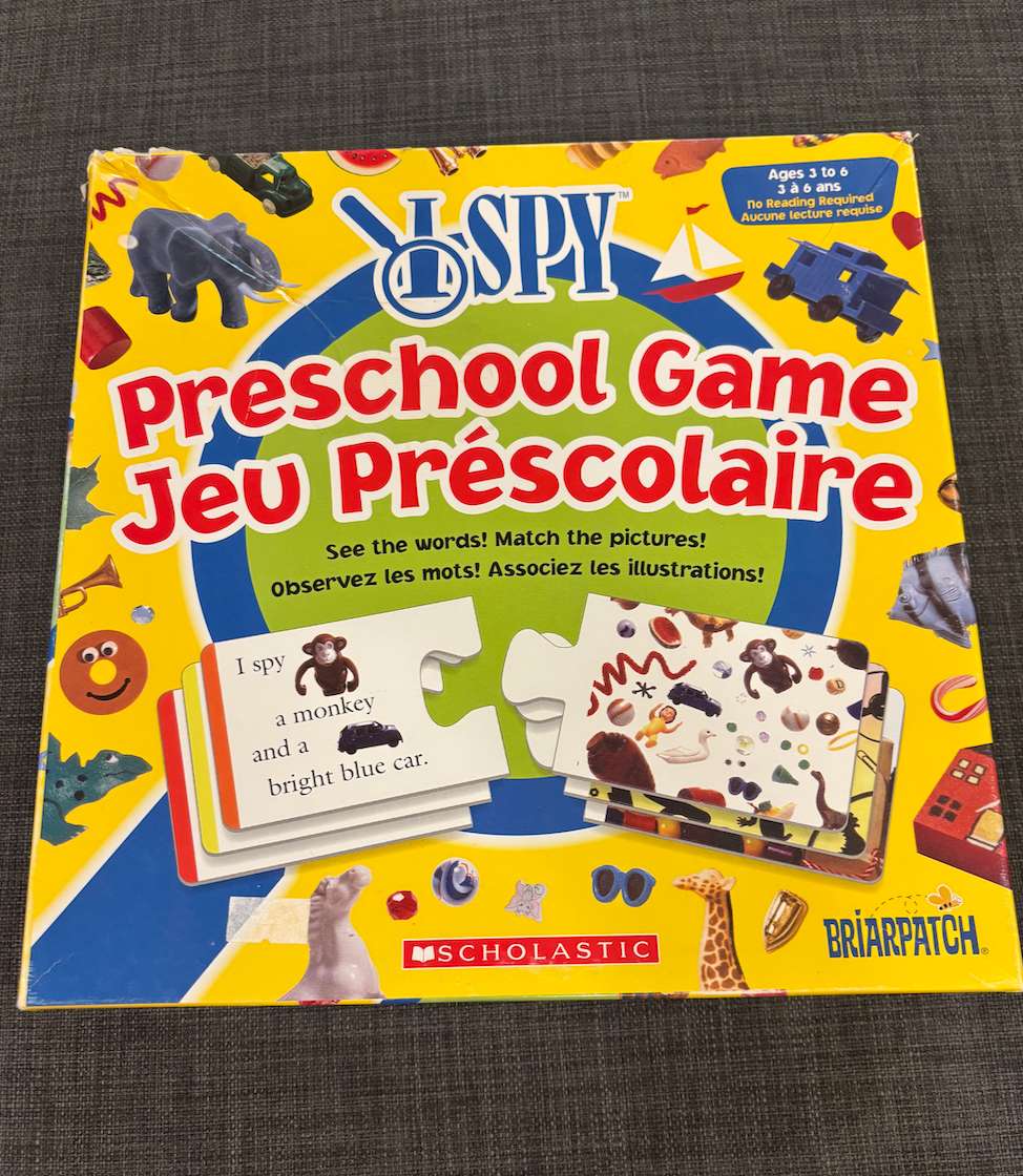 ISpy Matching Precshool Game