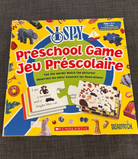 ISpy Matching Precshool Game