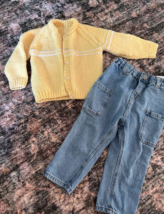 Knit sweater & jeans set , Kids 18 Month (12-18M)