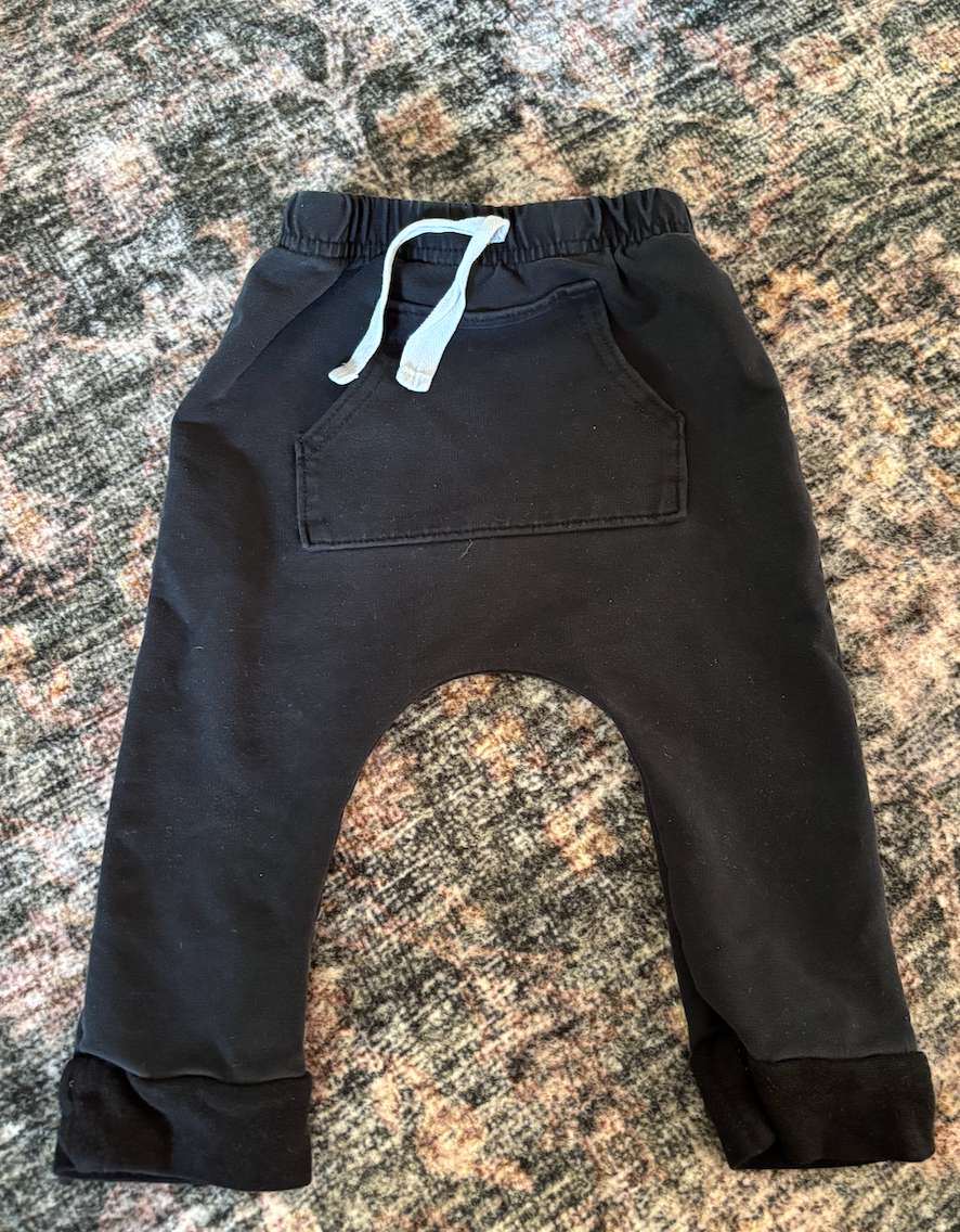 Small shop black joggers , Kids 18 Month (12-18M)