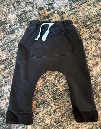 Small shop black joggers , Kids 18 Month (12-18M)