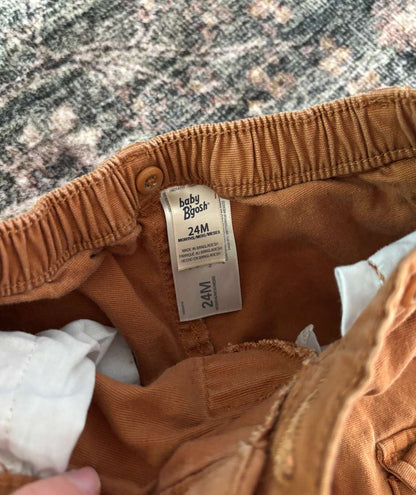 Cargo pants set browns , Kids 2T