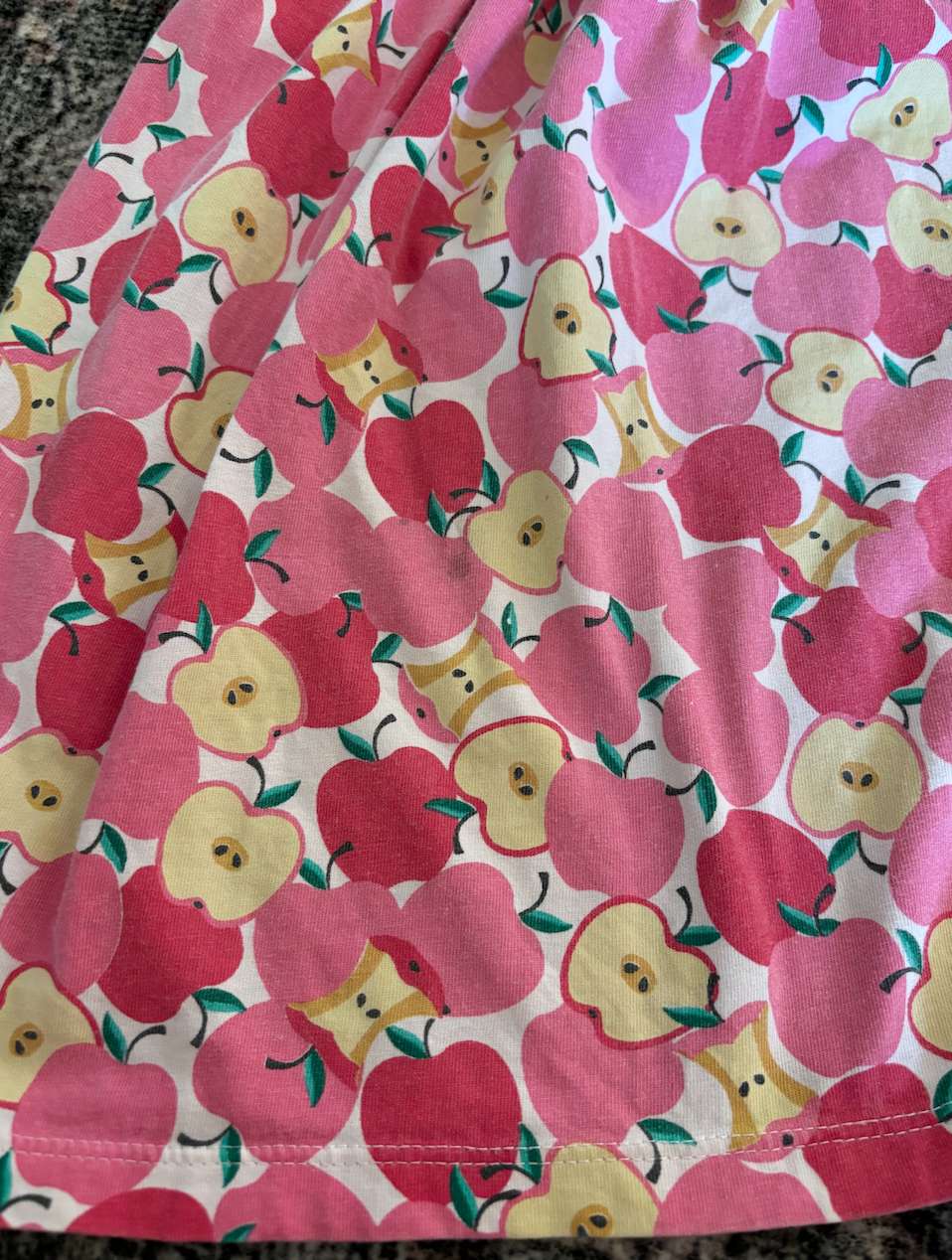 Apple Dress , Kids 4/4T