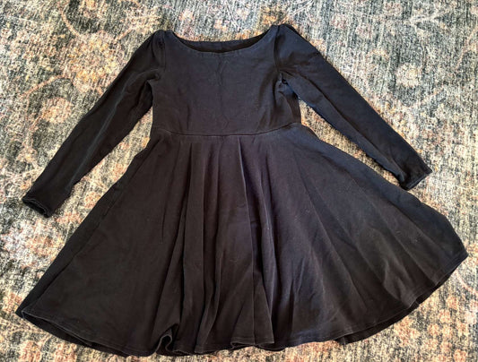 Small shop black twirl dress, Kids 4/4T